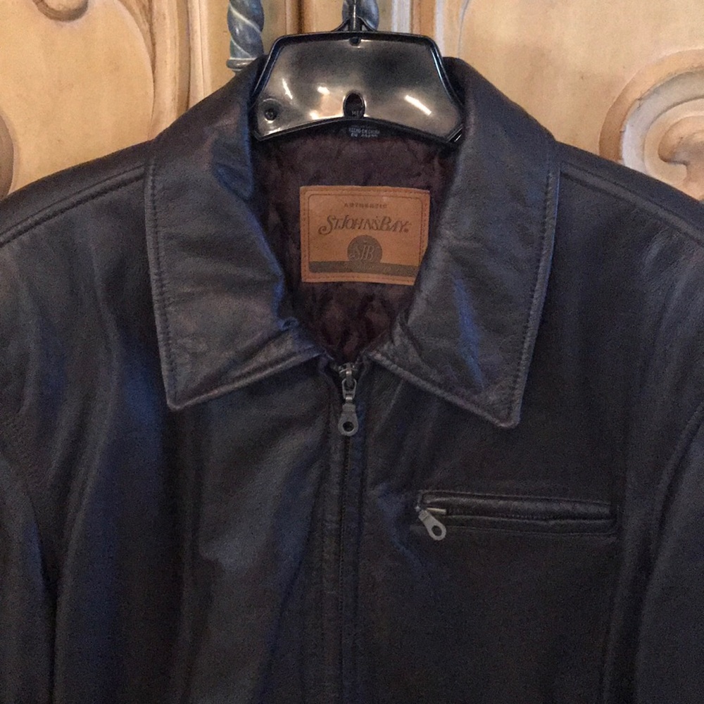 Authentic Leather Jacket / Quilted Lining Ladies … - image 3